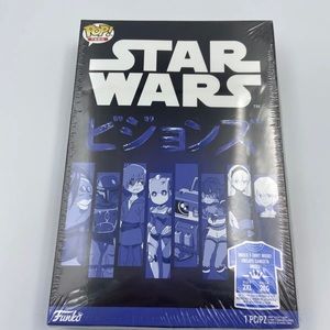 Funko POP! Star Wars: Visions Kyoto T-shirt Disney Size 2XL Black, 100% Cotton